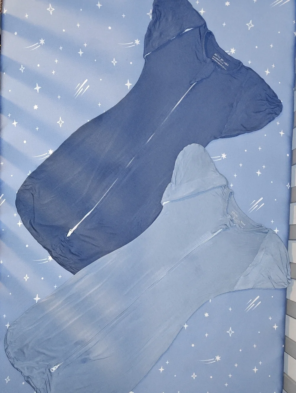 Mexxi Velcro Swaddle- Blue Set Of 2